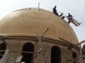 Строительство купола мечети  в сел Узнимахи Акушинского р-она в Дагестане(3)