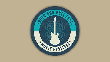 Retro Badge Logo Design in Affinity Designer