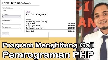 Pelatihan JWD   Membuat Projek Menghitung Total Gaji Menggunakan PHP Function