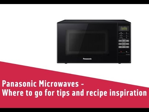 Panasonic 800W Standard Microwave the Clock on your Panasonic Microwave