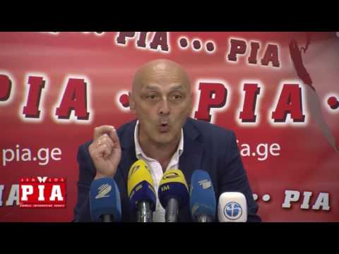 პრესკლუბის სტუმარი: ჯონდი ბაღათურია 06.10.2016