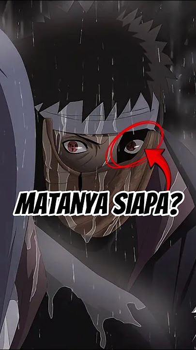 MATA SIAPA YANG DIPAKAI OBITO UNTUK MENGAKTIFKAN IZANAGI? #animeshorts #obito #izanagi #izumi