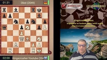 Playchess.com Banter Blitz with Kingscrusher