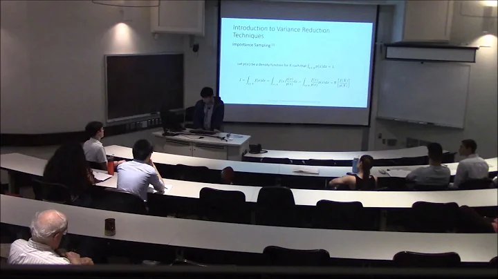 Raymond Kim - "Variance Reduction in Global Illumination with Monte Carlo Methods"