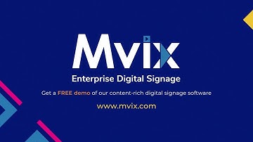 Introducing Mvix CMS V3 Software | Mvix Digital Signage