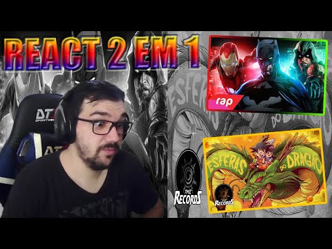 Видео: REACT 2 EM 1 - Rap do Homem de Ferro, Batman e Arqueiro Verde e ESFERAS DO DRAGÃO (7 MINUTOZ)