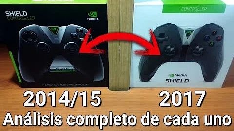 Comparaison Manettes Nvidia: 2014 vs 2017