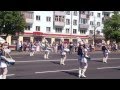 Пермь, парад на день города. Барабанщицы.
