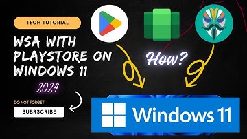 Step-by-Step Guide: Installing WSA with Play Store Support 2024 | Windows 10 & 11 | Aarav