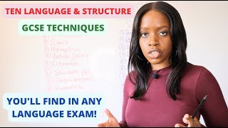 10 Language & Structure Techniques You'll Find In ANY GCSE English Language Paper 2 Exam (AO2 Marks)