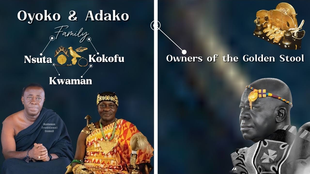 The History of Oyoko & Adako [Owners of the Golden Stool] Explained in Twi