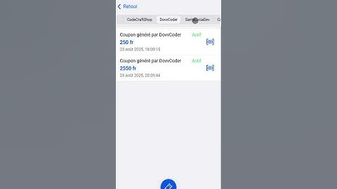 Application Angular + Ionic + Capacitor | Filtre MySQL