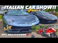 ITALIAN CAR SHOW | EPIC SMACKDOWN V4R vs R1 vs 1199 vs CBR1000RR-SP vs M1000RR