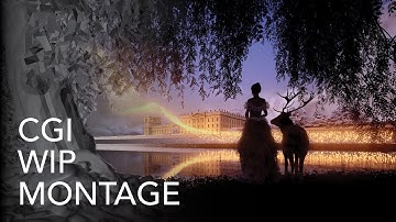 CGI Montage: Recreating Chatsworth House in 3D with Rhino, Cinema4D & Redshift Timelapse