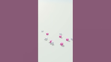 Eraser Explosion - Voxel Block Collapse Animation