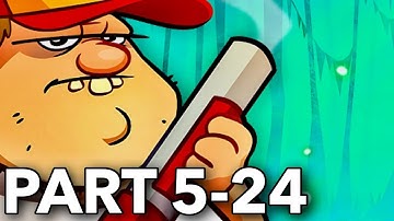 Swamp Attack Episode 5 Ending Level 24 Walkthrough Gameplay - Beginning of the End | Boss Fight