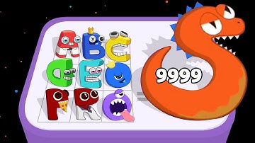 MERGE ALPHA & FIGHT 🌈🔥Colorful Letter Battle Arena | Ultimate Merge Fight