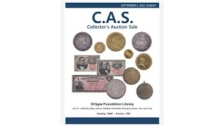 C.a.s Auction List - September 04, 2022 Sunday @ Ortigas Foundation Library