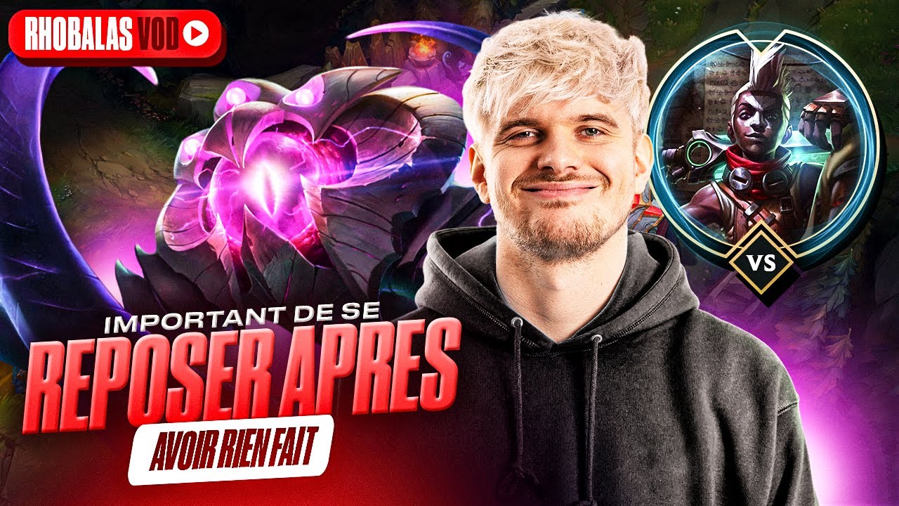 RHOBALAS RAMI, IMPORTANT DE SE REPOSER APRES AVOIR RIEN FAIT - YouTube