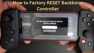 How to Factory RESET Backbone Controller #backbone #playbackbone screenshot 4