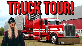 Jimmy’s Peterbilt 389 Truck Tour  “Can’t Afford It”  WELCOME TO MY RIG!