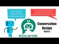 Conversation design basics  kocarek gmbh