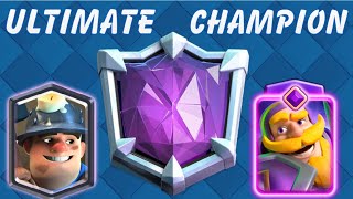 *INSANE* Miner Deck Gets Me to Ultimate Champion