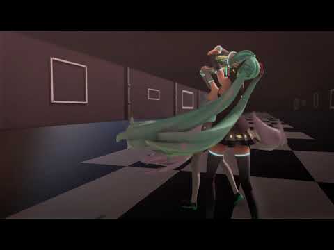 【MMD】The Monster　～ YYB式改変初音ミク(B&W) ～