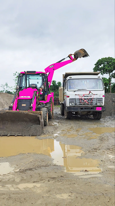 JCB DRUM TRUCK 🔥💯🔥#truck #jcb #tractor #shortsfeed #song
