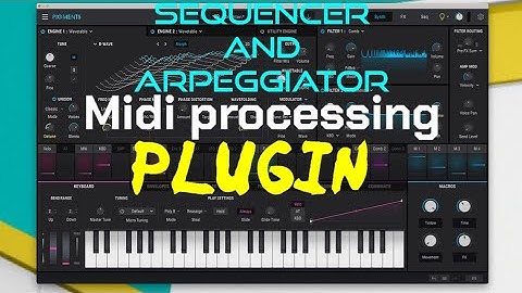 Arturia pigments 3.5 | Sequencer and Arpeggiator | Midi processing plugin