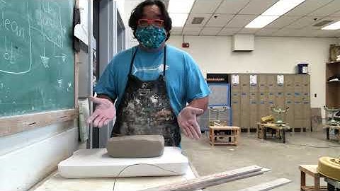 Making a perfect clay slab without a slab roller or rolling pin