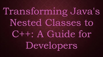 Transforming Java