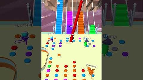 Bridge Race All Levels Gameplay Android,ios Levels 404 #Shorts