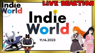 Reaktion Live Stream: ?Indie World 11.14.2023 | 20 Minuten neuer Spiele  fb. @TamachaIzumi