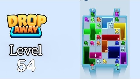Drop Away Level 54 Walkthrough