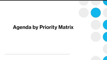 Share project updates for meetings with Priority Matrix