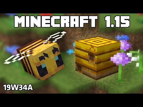 Minecraft 1.15 - Snapshot 19w34a: VČELY