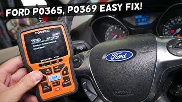 FORD ENGINE LIGHT ON CODE P0365, P0369 FIX. Easy Fix