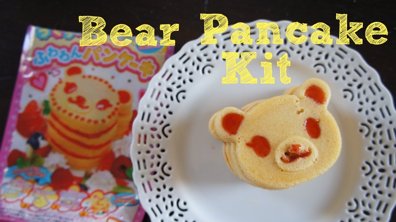 Bear Pancake Kit ふわわんパンケーキ - Whatcha Eating? #127 | emmymade