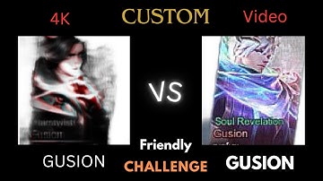 GUSION 1v1 Custom Friendly Challenge😃 | Mobile Legend #mlbb#gusion#custom#friendly1v1#uphilplayz