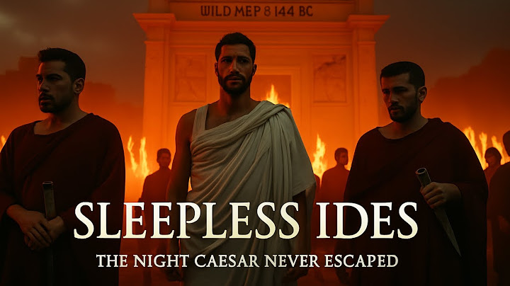 The Sleepless Tale of Julius Caesar — The Ides No One Slept Through