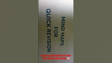 modern history quike revision through mind map watch next video #upsc #spectrum