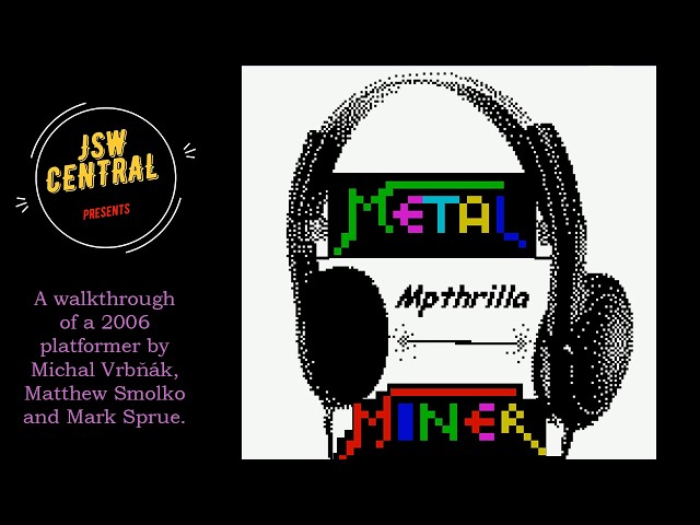 Mpthrilla: The Metal Miner walkthrough | ZX Spectrum | JSWCL-219