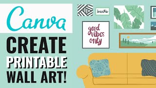 How To Create Printable Wall Art On Canva (2024) screenshot 4