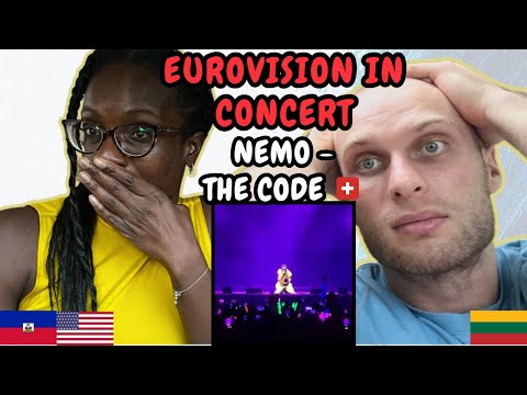 REACTION TO Nemo - The Code (Live at Eurovision In Concert) 