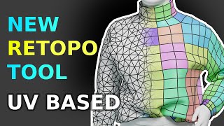 RETOPO PLANES  Procedural Retopo for Clothes