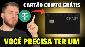 Como Usar cartão Cripto Kast - Pague em USDT e Ganhe Airdrop