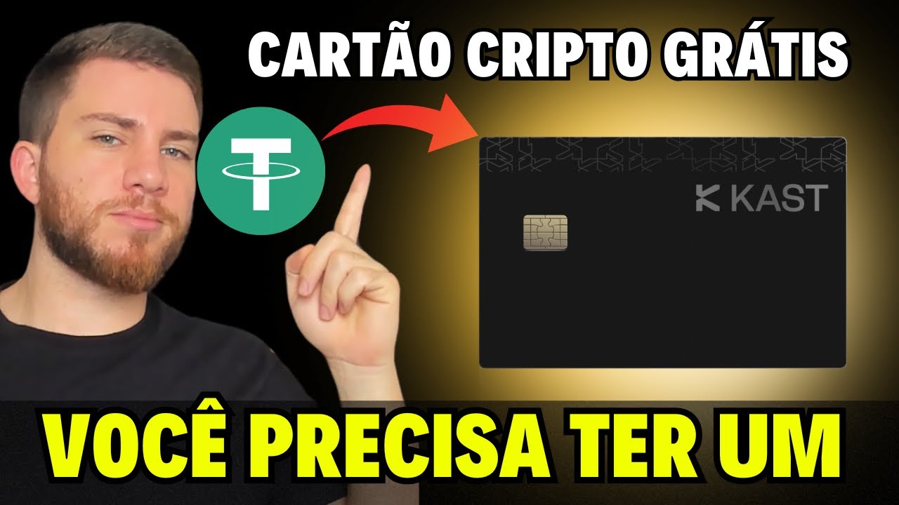 Como Usar cartão Cripto Kast - Pague em USDT e Ganhe Airdrop