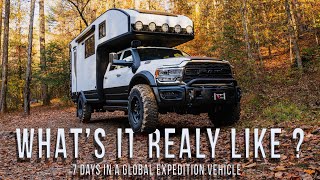 What's it Really Like to Overland for Seven Days in a Global Expedition Vehicle