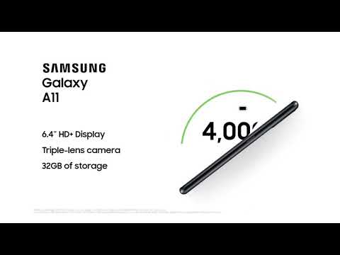 Samsung Galaxy A11  Promotional Video 